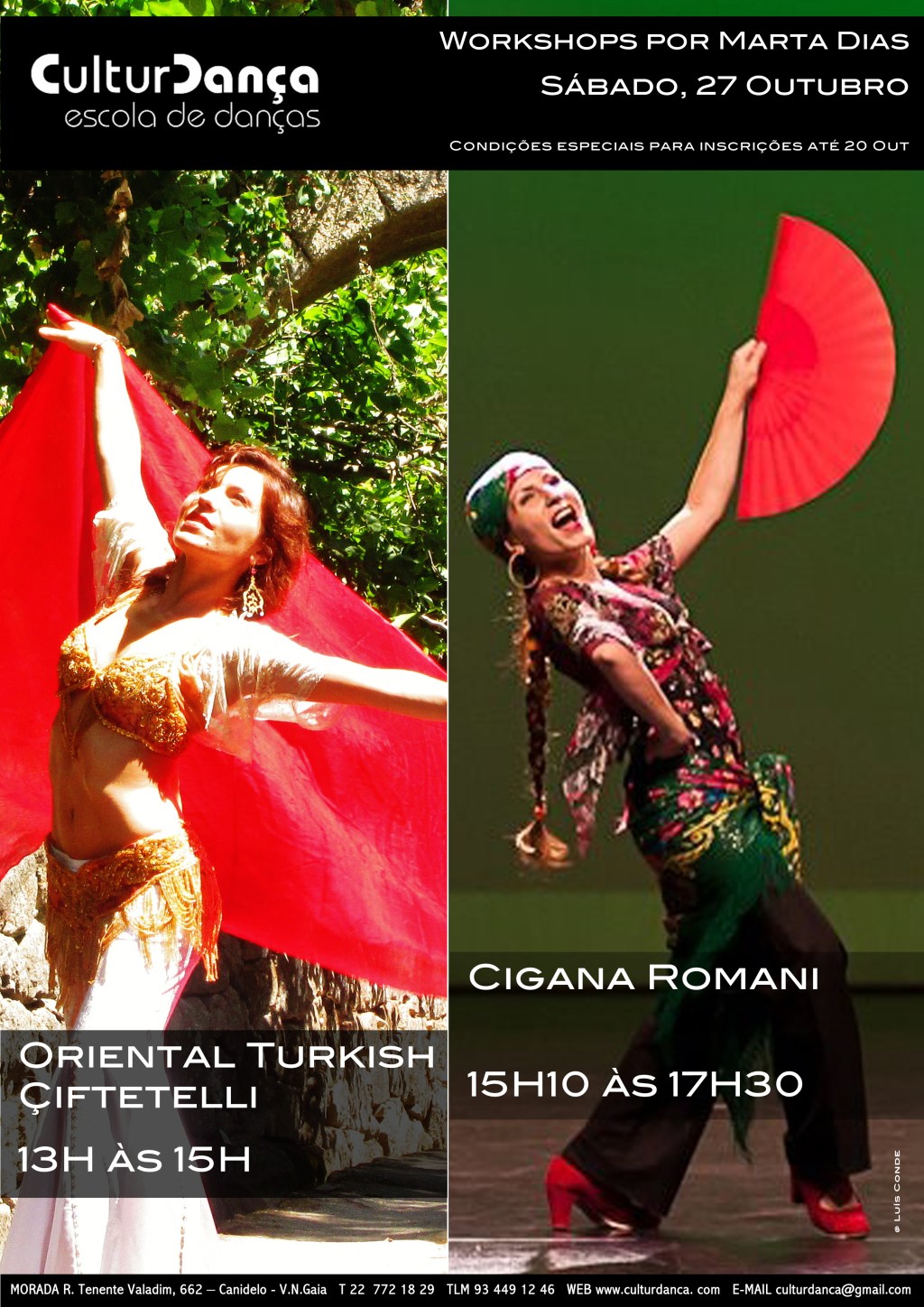 workshop 27 OUT Çiftetelli e&nbsp;Romani