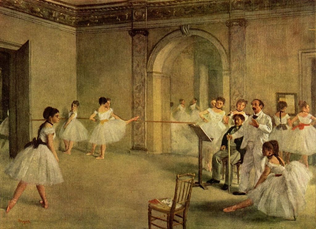 Salão de Ballet na Rua Peletier de Degas